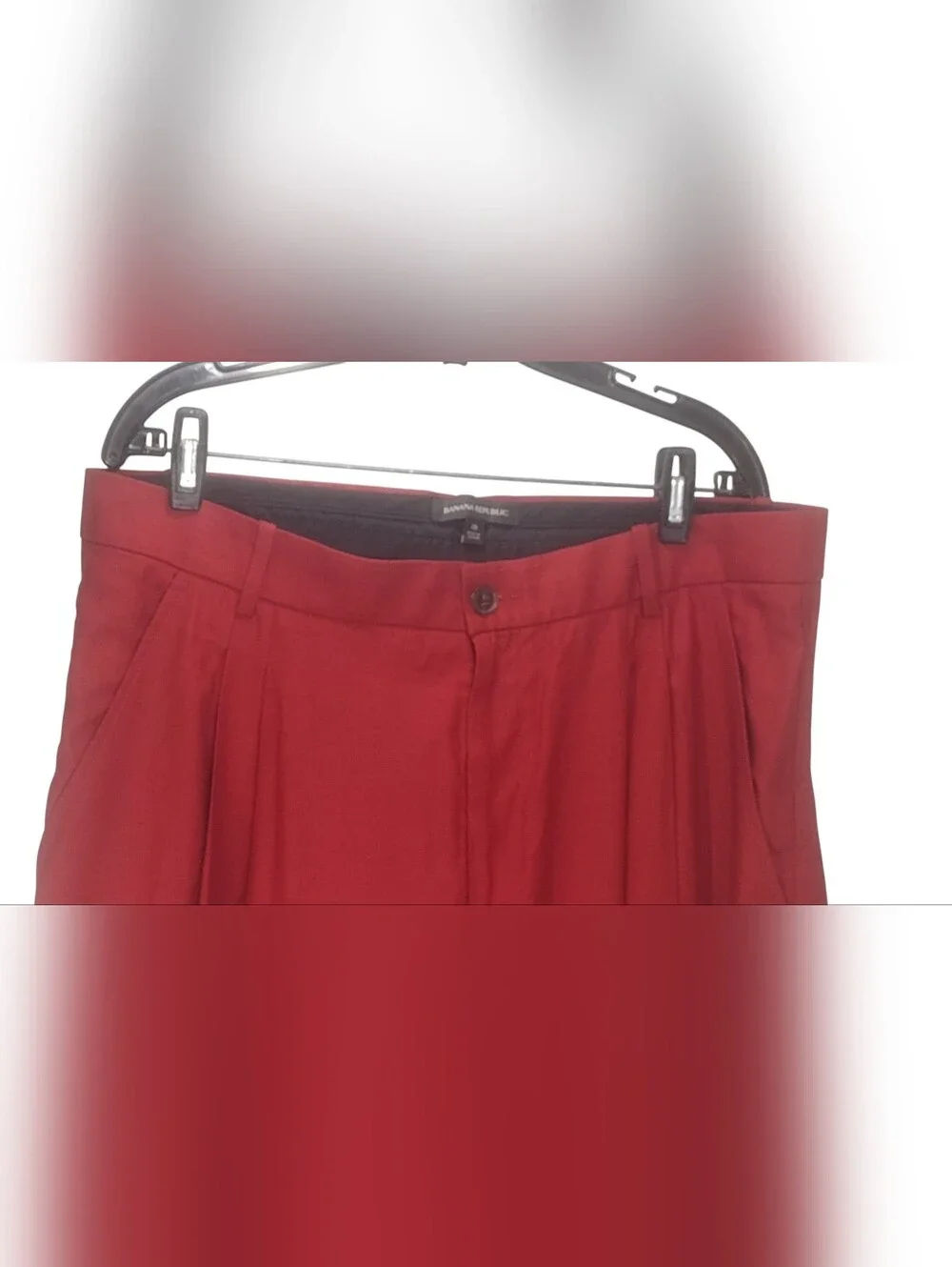 Banana Republic Pants Linen Blend Rust Size 16